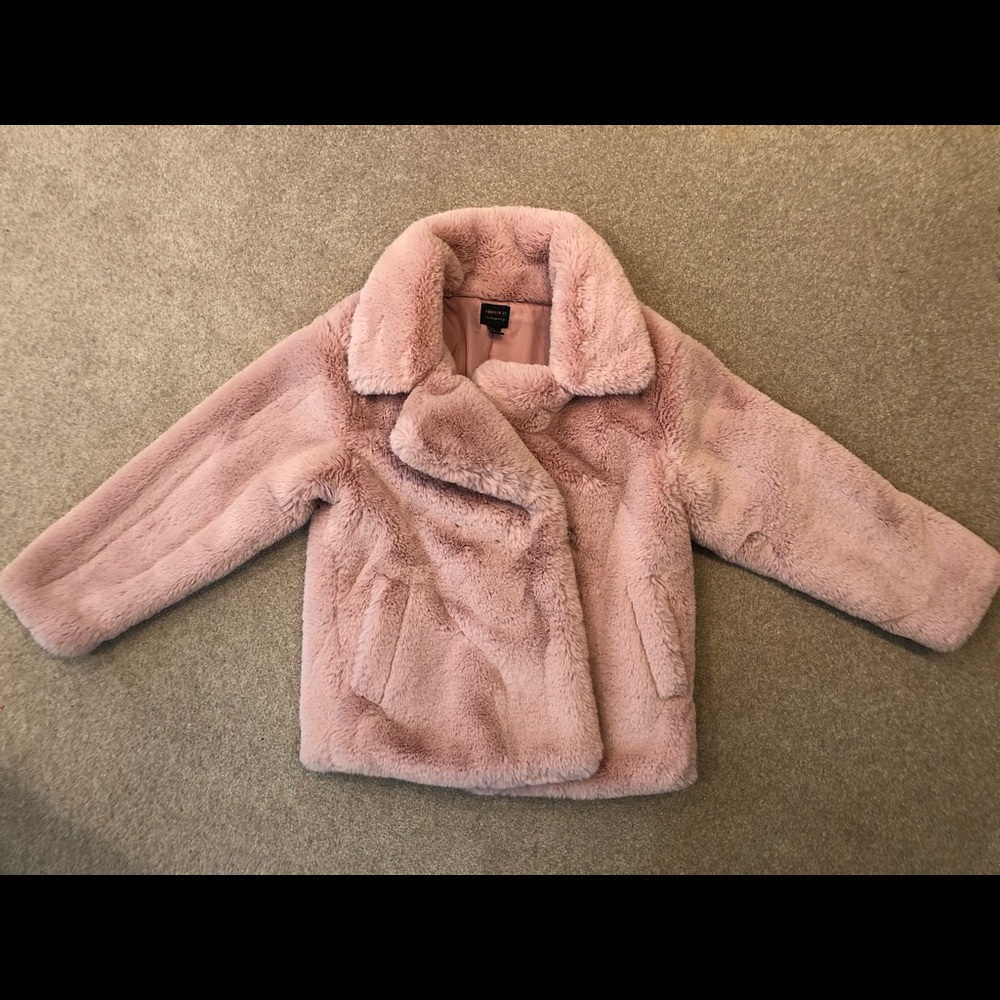 Forever 21 Contemporary Faux Fur Jacket